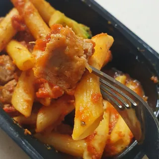 브라잇벨리 3분비건요리, 플랜트볼 토마토 파스타 2인분 — 5점을 준 리뷰어가 2022년 8월 올린 사용 사진