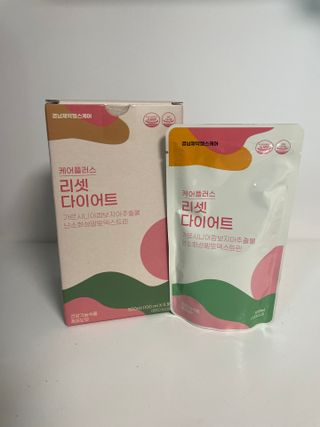 [경남제약헬스케어] 케어플러스 리셋 다이어트 청포도맛 100ml X 5포 (5일분) — 5점을 준 리뷰어가 2023년 3월 올린 사용 사진