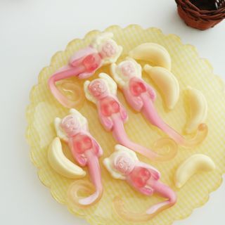 폭신 쫄깃 식감 로맨스, 몽키나나 젤리 8봉지 — 5점을 준 리뷰어가 2021년 3월 올린 사용 사진