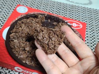 NISSIN 닛신 크리스피 초코 — 5점을 준 리뷰어가 2023년 1월 올린 사용 사진