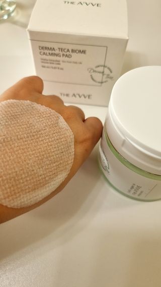 디에이브 더마-테카 바이옴 카밍패드 60매 — 5점을 준 리뷰어가 2022년 10월 올린 사용 사진