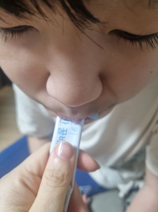 [이뮤니티플러스]우리아이 면역오키, 건강오키 _ 키즈오키 더진한꿀배도라지청 10포 1box — 5점을 준 리뷰어가 2022년 1월 올린 사용 사진