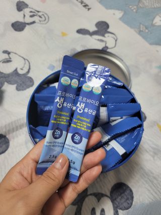 서울약사신협_프로바이오생유산균_2.5G x 100포 — 5점을 준 리뷰어가 2021년 6월 올린 사용 사진
