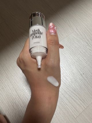 📷프리 (인스타체험단) [밀리밀리] 메디 앰플 비타 15ml — 5점을 준 리뷰어가 2025년 10월 올린 사용 사진