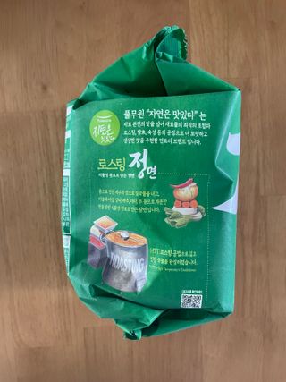 [풀무원] 자연은맛있다 정면, 백면, 홍면  세트 — 4점을 준 리뷰어가 2021년 4월 올린 사용 사진