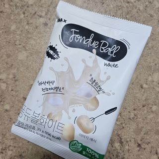 스낵스 퐁듀볼 3종_밀크3봉+다크1봉+화이트1봉 (5봉) — 5점을 준 리뷰어가 2024년 2월 올린 사용 사진