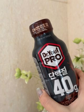 닥터유 프로 단백질 드링크 40g 초코 닥터유 프로 단백질드링크 40g 초코 — 5점을 준 리뷰어가 2024년 9월 올린 사용 사진