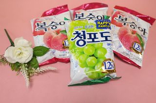 청포도캔디 복숭아캔디 — 5점을 준 리뷰어가 2022년 11월 올린 사용 사진