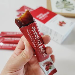 이너미인 석류 콜라겐 스틱 — 5점을 준 리뷰어가 2021년 1월 올린 사용 사진