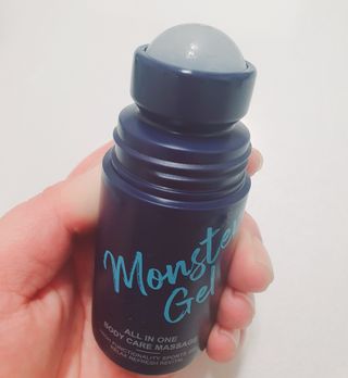 [바록스] 류현진 올인원 바디릴렉싱 몬스터겔 50ml — 5점을 준 리뷰어가 2021년 4월 올린 사용 사진