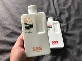 트리플에스 탈모 샴푸 275ml + 실크 트리트먼트 275ml — 5점을 준 리뷰어가 2021년 2월 올린 사용 사진