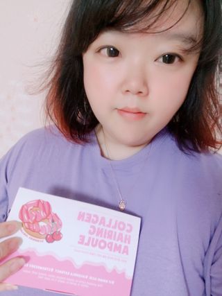 썸헤어 / SUMHAIR 썸헤어 헤어링 앰플 2종 중 택1 — 5점을 준 리뷰어가 2021년 5월 올린 사용 사진