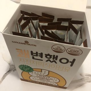 메이준뉴트리 쾌변했어 차전자피 식이섬유[30포/1박스] — 5점을 준 리뷰어가 2021년 4월 올린 사용 사진