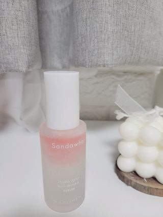 산다화 더블 이펙트 안티 링클 세럼 50ml — 5점을 준 리뷰어가 2021년 12월 올린 사용 사진