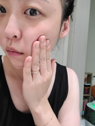 리더스코스메틱 리더스 카밍 바이오틱스 크림 마스크 — 5점을 준 리뷰어가 2021년 8월 올린 사용 사진