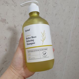 달리프 클로렐라 베러 루트 릴렉싱 샴푸 500ml — 5점을 준 리뷰어가 2021년 5월 올린 사용 사진