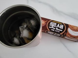 롯데제과 롯샌 카페크런치 — 5점을 준 리뷰어가 2021년 10월 올린 사용 사진