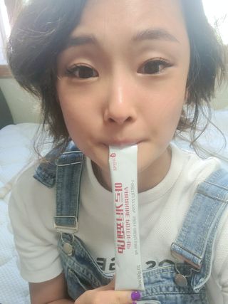 자연에온 고함량 아르기닌 포텐 UP 5555mg 20g x 15포 — 5점을 준 리뷰어가 2021년 9월 올린 사용 사진