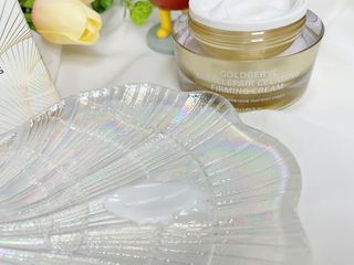 피부미 골드베릴 미라클페어 세레이징 퍼밍 크림 50ml — 3점을 준 리뷰어가 2021년 10월 올린 사용 사진