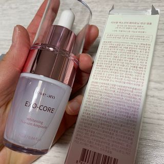 나우 [리브엠] 123억개 엑소좀으로 채운 눈부신 광채, 엑소코어 화이트닝 텐션 앰플 — 5점을 준 리뷰어가 2023년 8월 올린 사용 사진