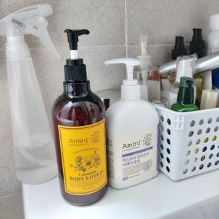 아미니 플라워테라피 바디로션  500ml 시리즈 — 5점을 준 리뷰어가 2021년 1월 올린 사용 사진