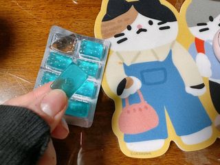 마요라 히말라야 솔트 캔디 2종-페퍼민트 맛, 라임민트 맛 — 5점을 준 리뷰어가 2023년 1월 올린 사용 사진