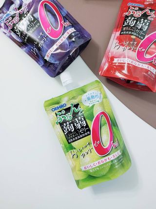 ORIHIRO 오리히로 곤약젤리 제로칼로리 130g 4종 4팩(맛별로 1팩씩) — 5점을 준 리뷰어가 2023년 3월 올린 사용 사진