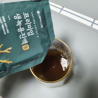 서울약사신협 약사신협_생녹용 진액_70ml x 30포 — 5점을 준 리뷰어가 2021년 7월 올린 사용 사진