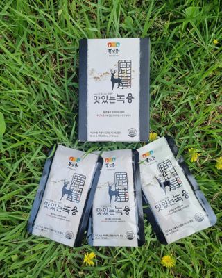 [몸엔용] 과일을 넣어 국산녹용을 맛있게 60ml x 30포 — 5점을 준 리뷰어가 2021년 6월 올린 사용 사진