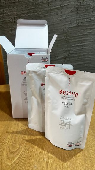 클린24시간 1BOX(5포) + 전용보틀(500ml) — 5점을 준 리뷰어가 2023년 3월 올린 사용 사진