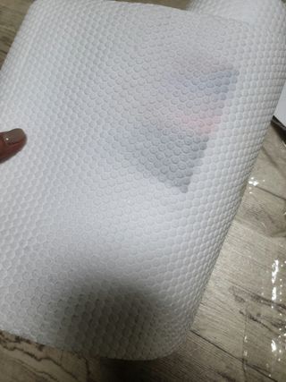 부직포나라 중금속유해물질ZERO 뜯어쓰는 주방 일회용수세미 60매 2매 — 5점을 준 리뷰어가 2022년 10월 올린 사용 사진