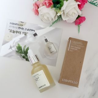 로자펠로 시카 앰플 50ml EGF 재생 미백 비타민 — 5점을 준 리뷰어가 2021년 2월 올린 사용 사진