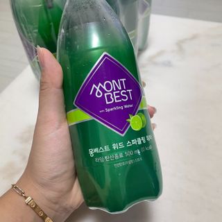 몽베스트 Montbest with Sparkling water Lime20병 — 5점을 준 리뷰어가 2022년 7월 올린 사용 사진