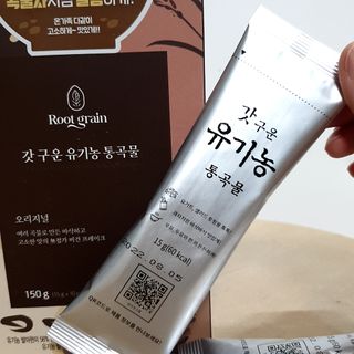 씨알푸드 유기농 쌀 시리얼 390g + 갓 구운 유기농 발아통곡물 150g — 5점을 준 리뷰어가 2022년 1월 올린 사용 사진
