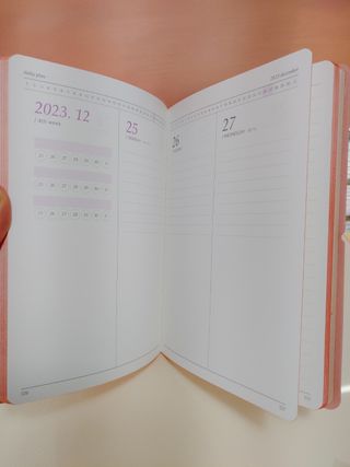 리훈 다이어리 2023년 이야기 펜 스티커 세트 그란데 6개월 하반기 — 5점을 준 리뷰어가 2023년 6월 올린 사용 사진