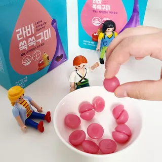 푸름웰니스 라바 쑥쑥구미 36g — 4점을 준 리뷰어가 2022년 3월 올린 사용 사진