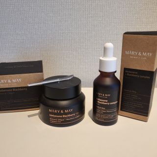마리엔메이  이데베논 블랙베리 보습 크림 + 세럼 — 5점을 준 리뷰어가 2021년 10월 올린 사용 사진