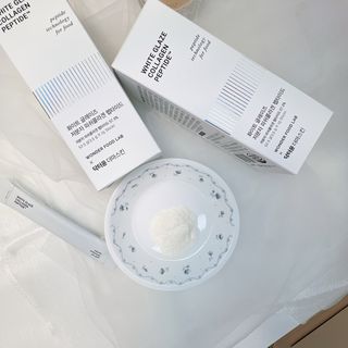 닥터윤 더마스킨 화이트 글레이즈 저분자 피쉬콜라겐 펩타이드 — 5점을 준 리뷰어가 2022년 8월 올린 사용 사진