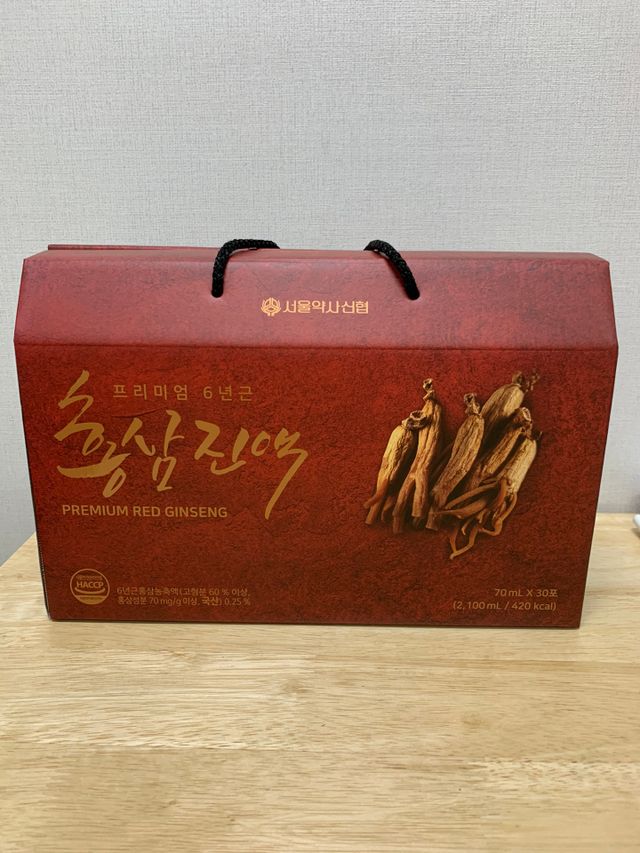 서울약사신협_프리미엄 6년근 홍삼진액_70mlx30포 리뷰 사진
