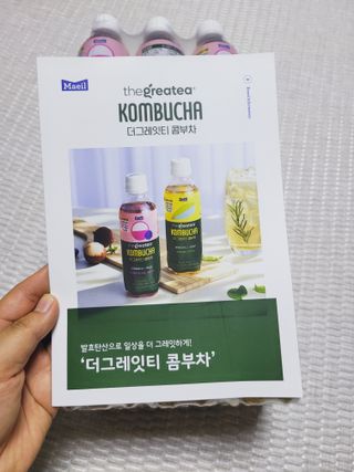 더그레잇티 콤부차 300ml *12개입 (오리지널 6개+베리리치 6개) — 5점을 준 리뷰어가 2022년 7월 올린 사용 사진