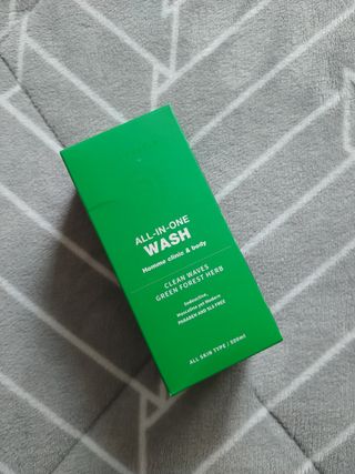 블랙페블 남성청결제 올인원 바디워시 클린 웨이브 — 5점을 준 리뷰어가 2021년 4월 올린 사용 사진