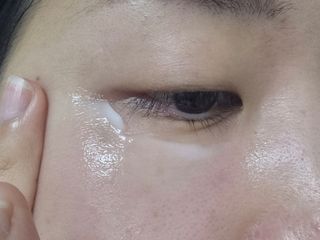 [지투셀] 얼티메이트 리바이벌 아이 크림 — 5점을 준 리뷰어가 2024년 2월 올린 사용 사진