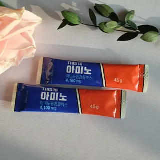 [닥터루템] THIS IS 아미노 디스이즈아미노 필수 조원희 아미노산 1box(15포) — 4점을 준 리뷰어가 2022년 11월 올린 사용 사진