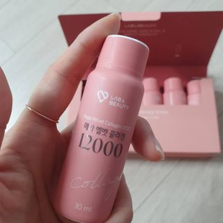 랩앤뷰티 메가 벨벳 콜라겐 12000 — 5점을 준 리뷰어가 2021년 6월 올린 사용 사진