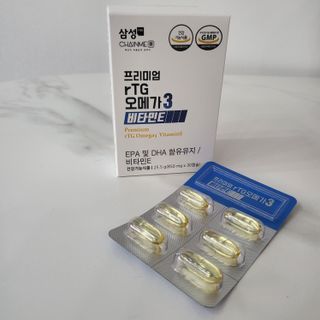 체인미 프리미엄 rTG 오메가3 비타민E 850mg x 30캡슐 — 4점을 준 리뷰어가 2021년 11월 올린 사용 사진