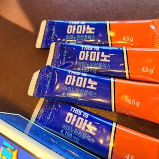 [닥터루템] THIS IS 아미노 디스이즈아미노 필수 조원희 아미노산 1box(15포) — 4점을 준 리뷰어가 2022년 11월 올린 사용 사진
