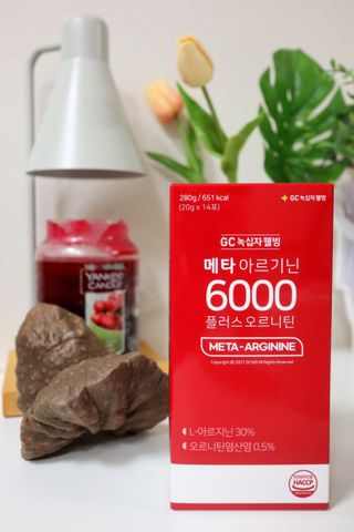 메타아르기닌 GC녹십자웰빙 메타 아르기닌 6000 플러스 오르니틴 — 5점을 준 리뷰어가 2022년 10월 올린 사용 사진