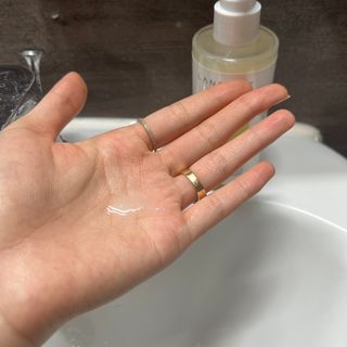 랑벨 내츄럴 딥 포어 클렌저 210ml (저자극 약산성 천연 클렌징 젤) — 4.5점을 준 리뷰어가 2022년 10월 올린 사용 사진