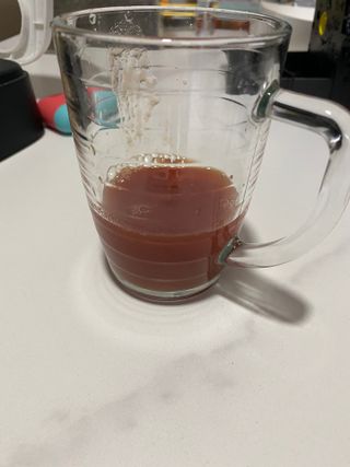 제이제이바이오 더단마토 프리미엄주스 100ml 30팩입 - 무설탕 스테비아 토마토즙 — 5점을 준 리뷰어가 2021년 12월 올린 사용 사진