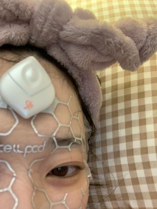 cellpod 셀팟 미세전류 마스크팩 프로그램 MC±WELL 5회분 — 5점을 준 리뷰어가 2022년 3월 올린 사용 사진